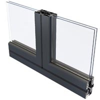 Smart aluminium Visofold 1000 bifold door system